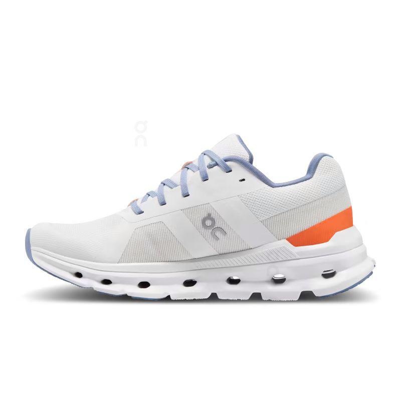 White On Cloudrunner Wide Women's Road Running Shoes | USA_ON8788