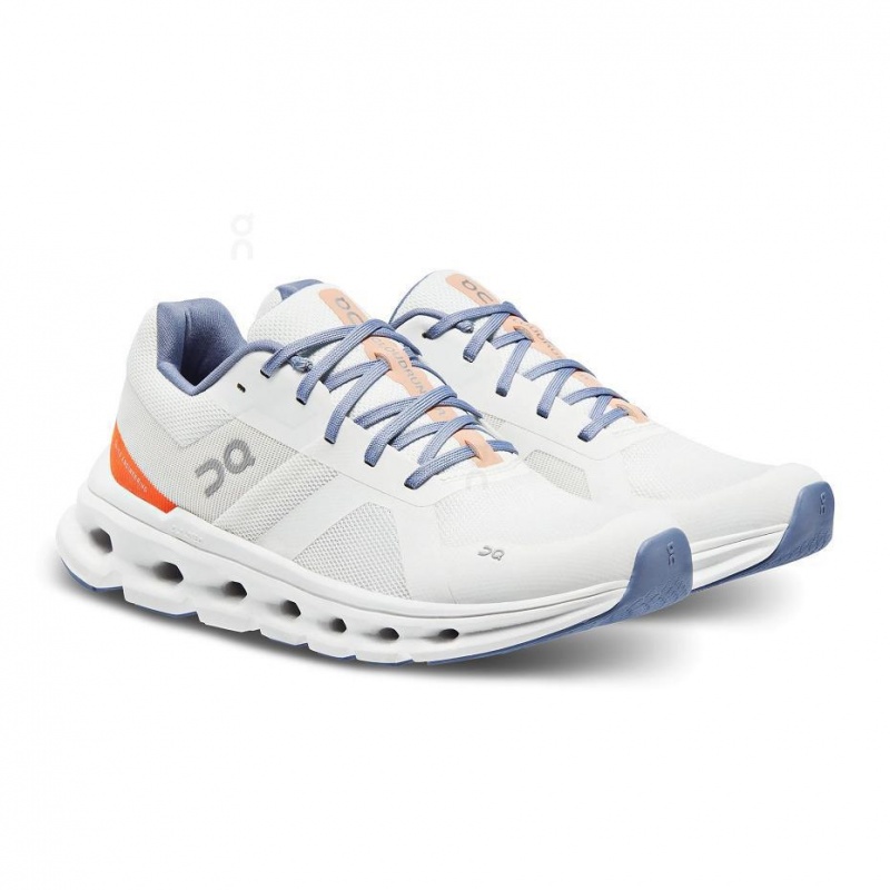 White On Cloudrunner Women's Road Running Shoes | USA_ON8891