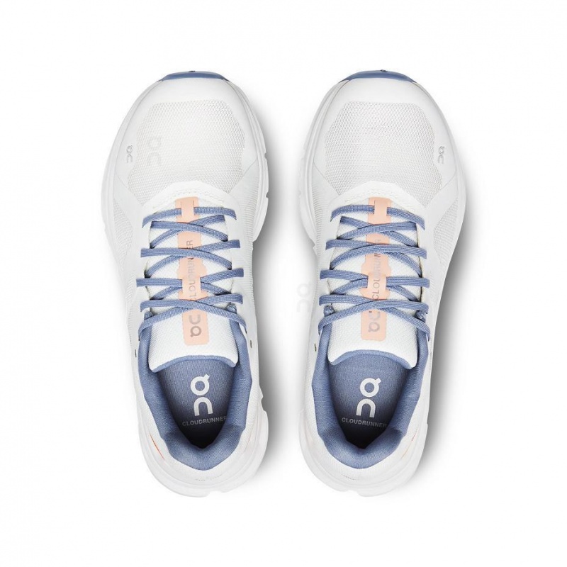 White On Cloudrunner Women's Road Running Shoes | USA_ON8891