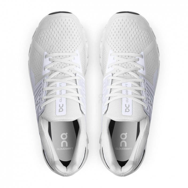 White On Cloudswift Men's Road Running Shoes | USA_ON8677