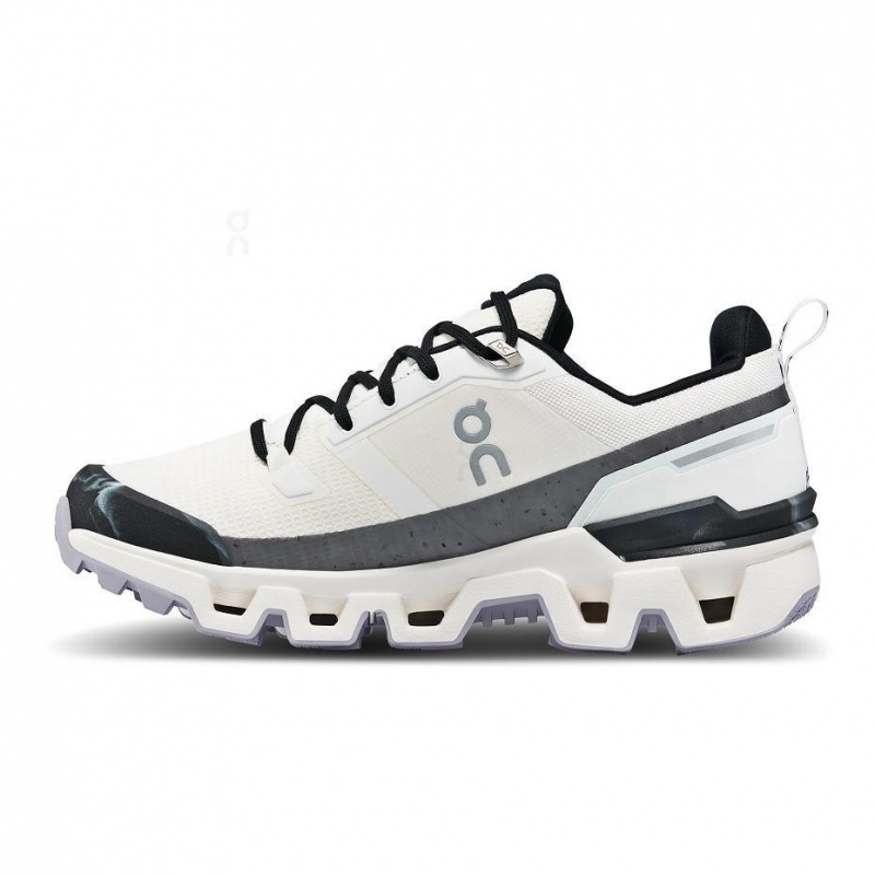 White On Cloudwander Waterproof Women's Hiking Shoes | USA_ON8471