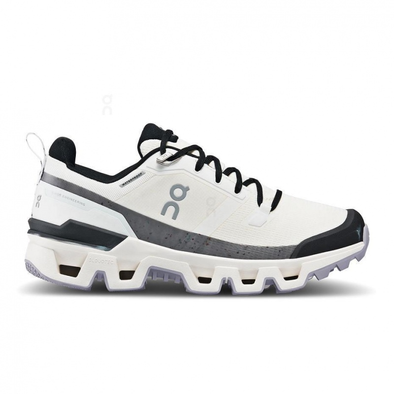 White On Cloudwander Waterproof Women\'s Hiking Shoes | USA_ON8471