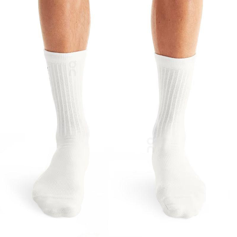 White On Logo 3-Pack Women's Socks | USA_ON9084