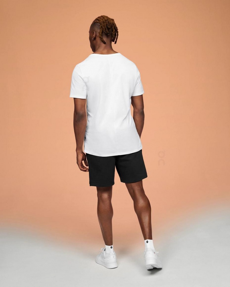 White On On-T Men's T-shirts | USA_ON9008