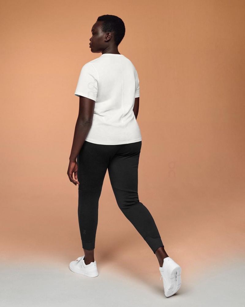 White On On-T Women's T-shirts | USA_ON9022
