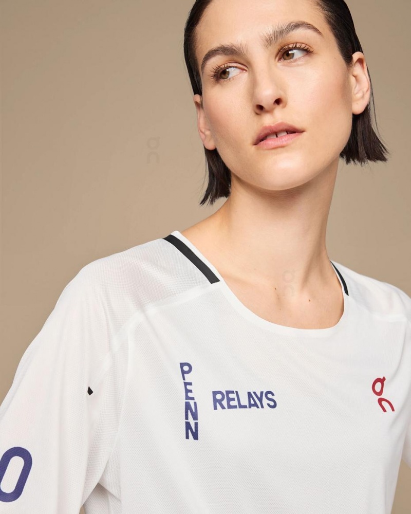 White On Penn Relays T Women's T-shirts | USA_ON8244
