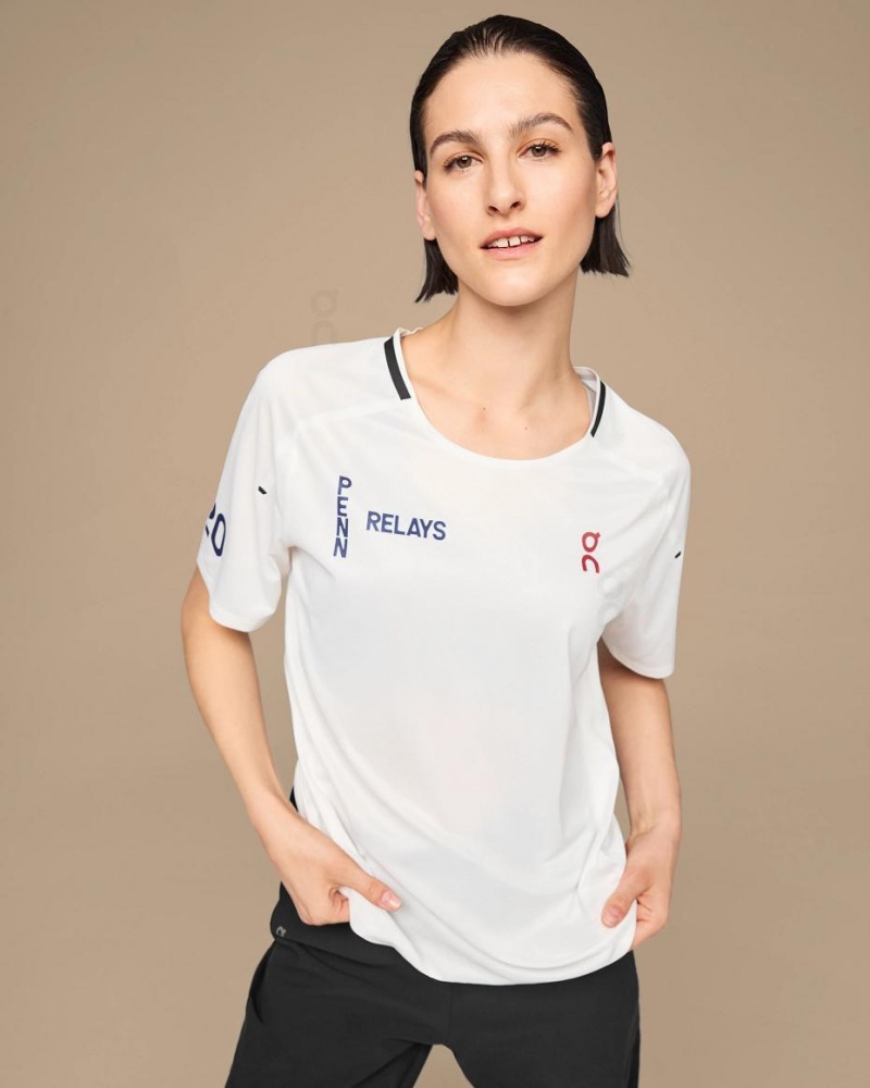 White On Penn Relays T Women's T-shirts | USA_ON8244