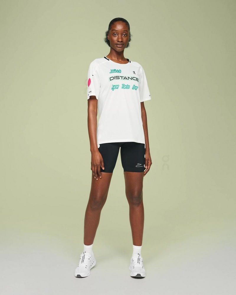 White On Performance-T Light Distance Men's T-shirts | USA_ON8650