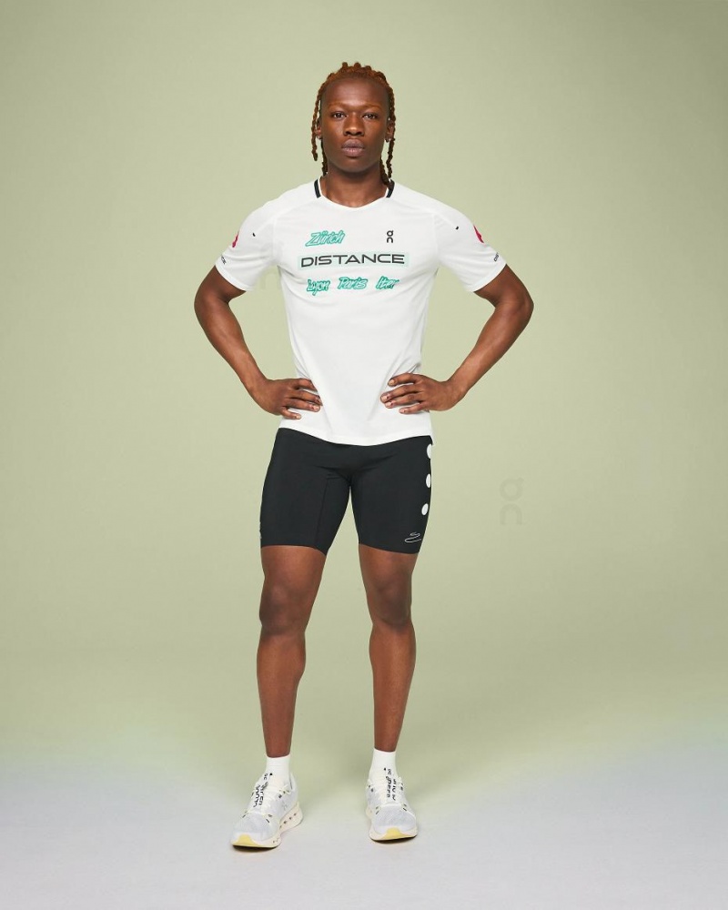 White On Performance-T Light Distance Women's T-shirts | USA_ON8998