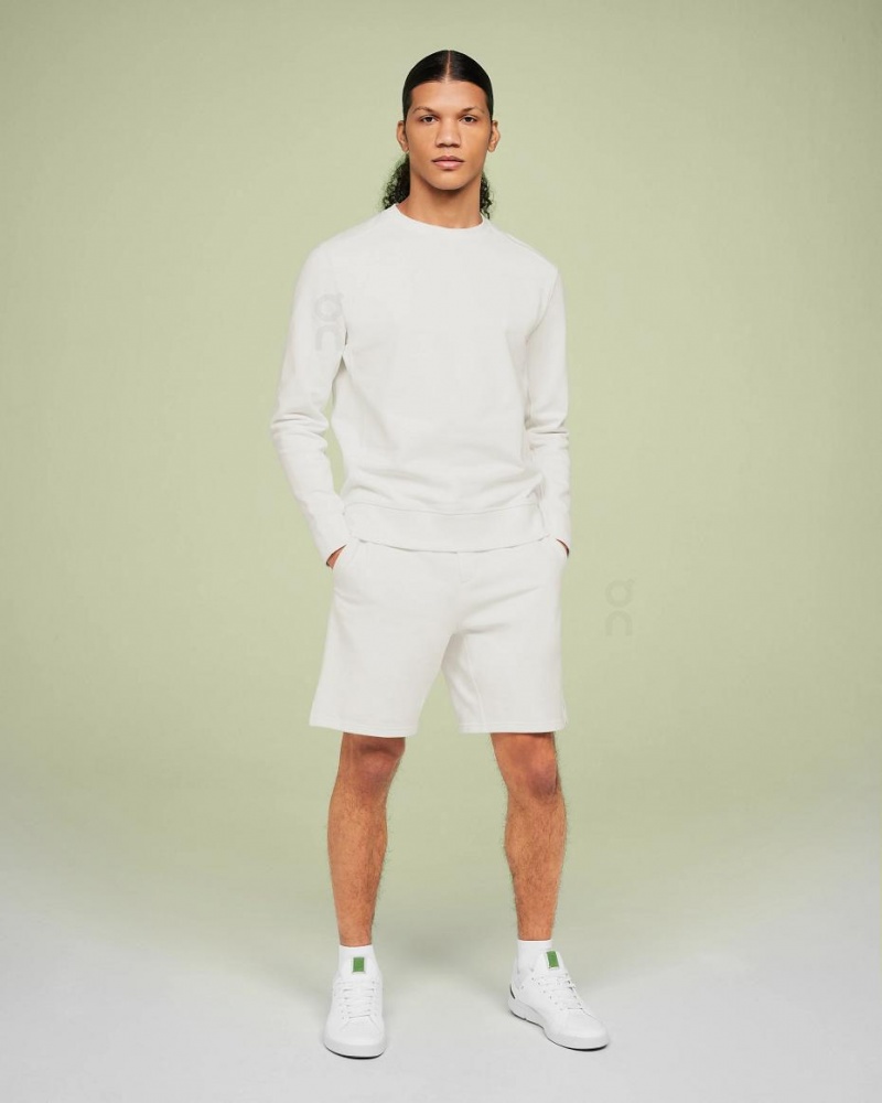 White On Sweat Men's Shorts | USA_ON8663