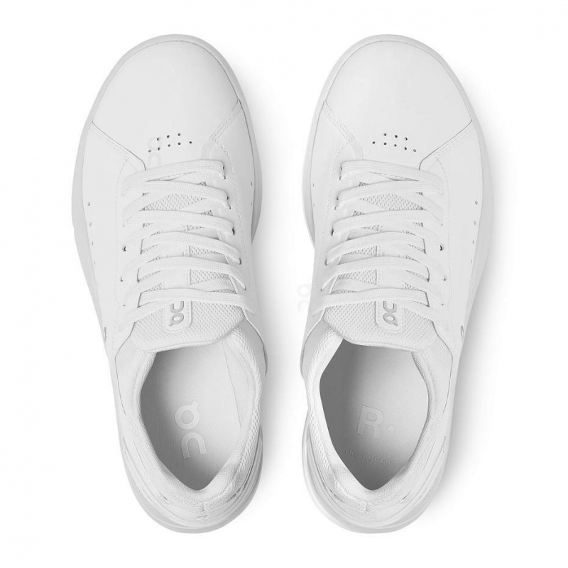 White On THE ROGER Advantage Women's Sneakers | USA_ON8834