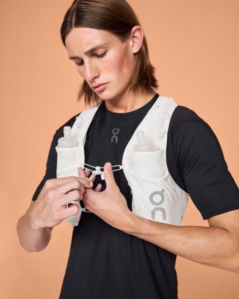 White On Ultra Vest 10L Men\'s Running | USA_ON8343
