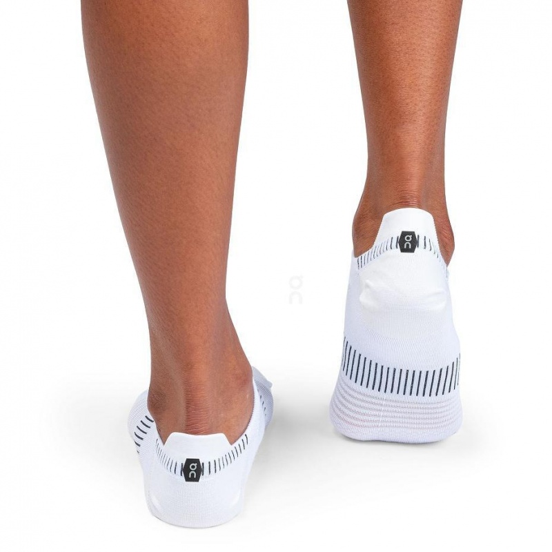 White On Ultralight Low Women's Socks | USA_ON8951