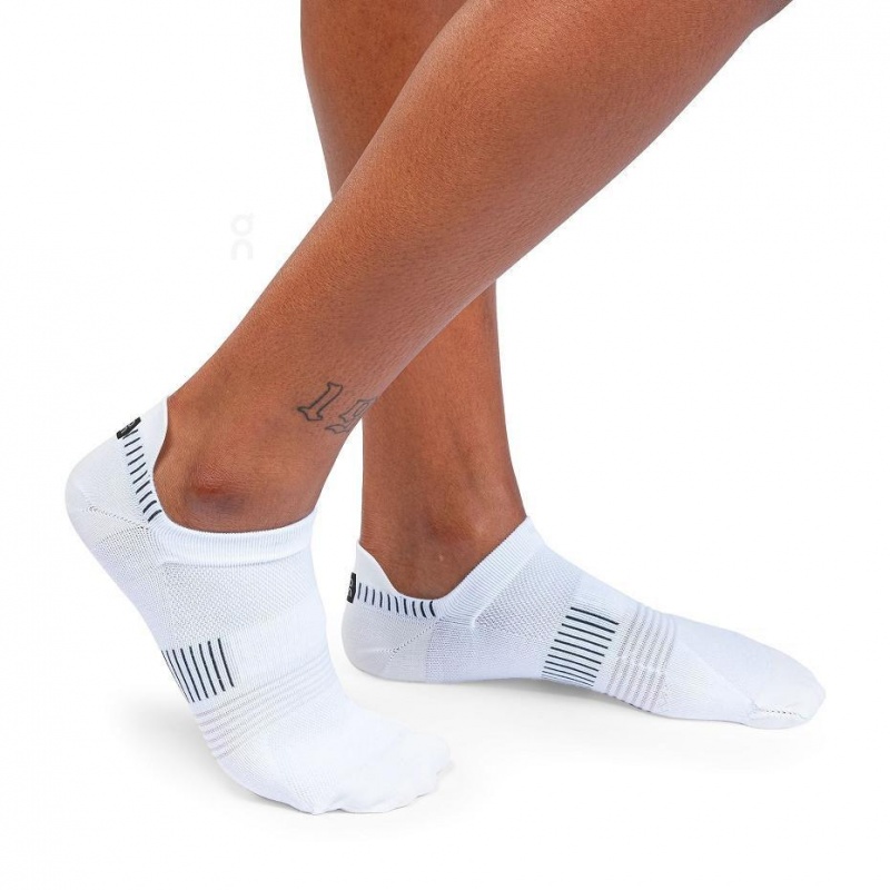 White On Ultralight Low Women's Socks | USA_ON8951