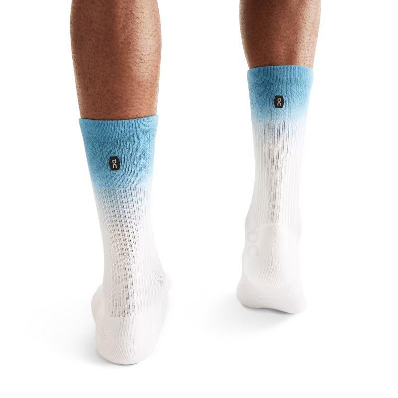 White / Azure On All-Day Men's Socks | USA_ON9044