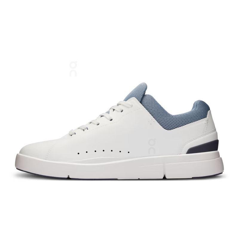 White / Azure On THE ROGER Advantage Men's Sneakers | USA_ON8795