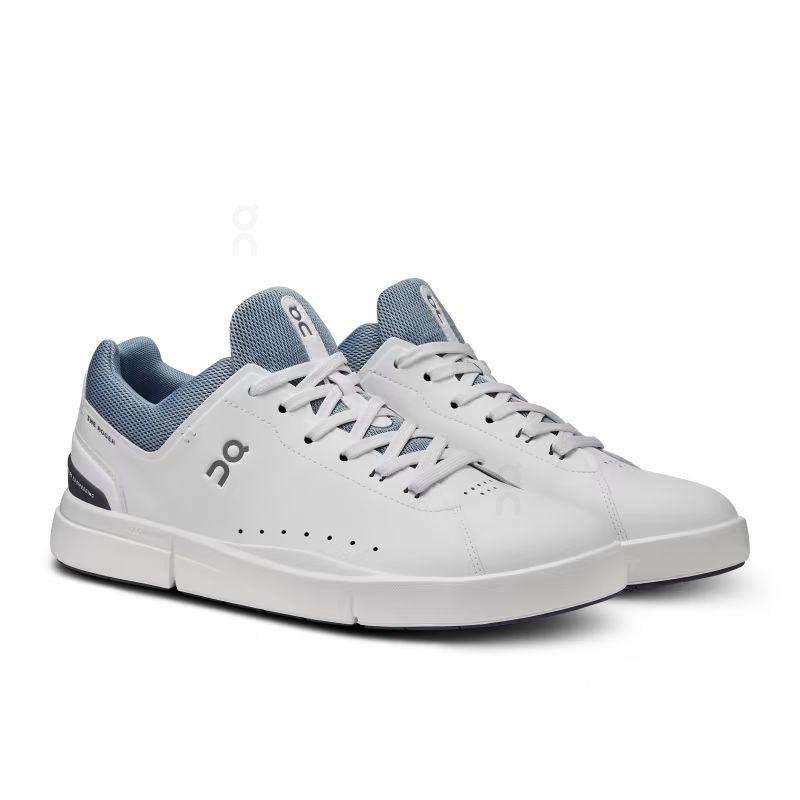 White / Azure On THE ROGER Advantage Men's Sneakers | USA_ON8795