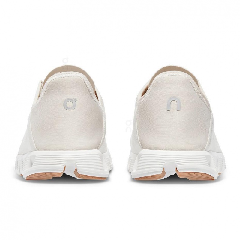 White / Beige On Cloud 5 Coast Men's Sneakers | USA_ON9023