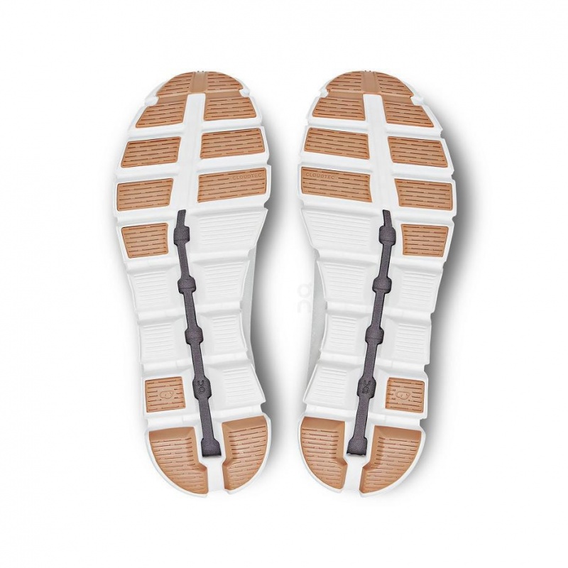 White / Beige On Cloud 5 Coast Men's Sneakers | USA_ON9023