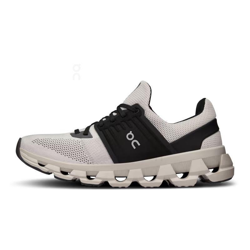 White / Black On Cloudswift 3 AD Women's Sneakers | USA_ON8976