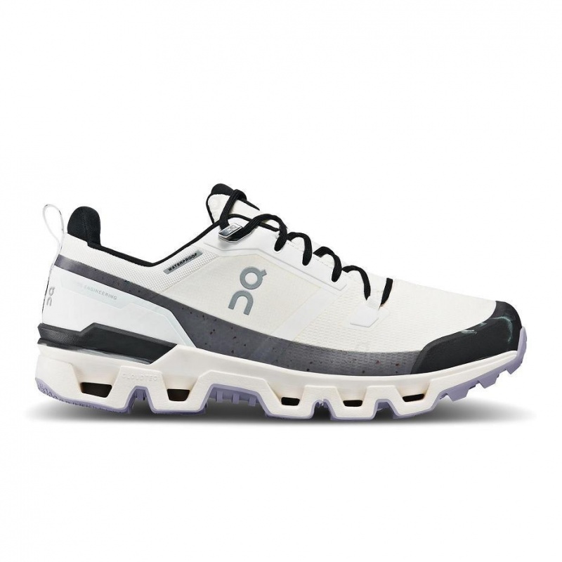 White / Black On Cloudwander Waterproof Men\'s Hiking Shoes | USA_ON8169