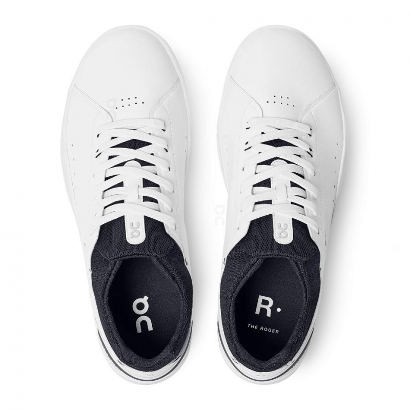 White / Black On THE ROGER Advantage Women's Sneakers | USA_ON8094
