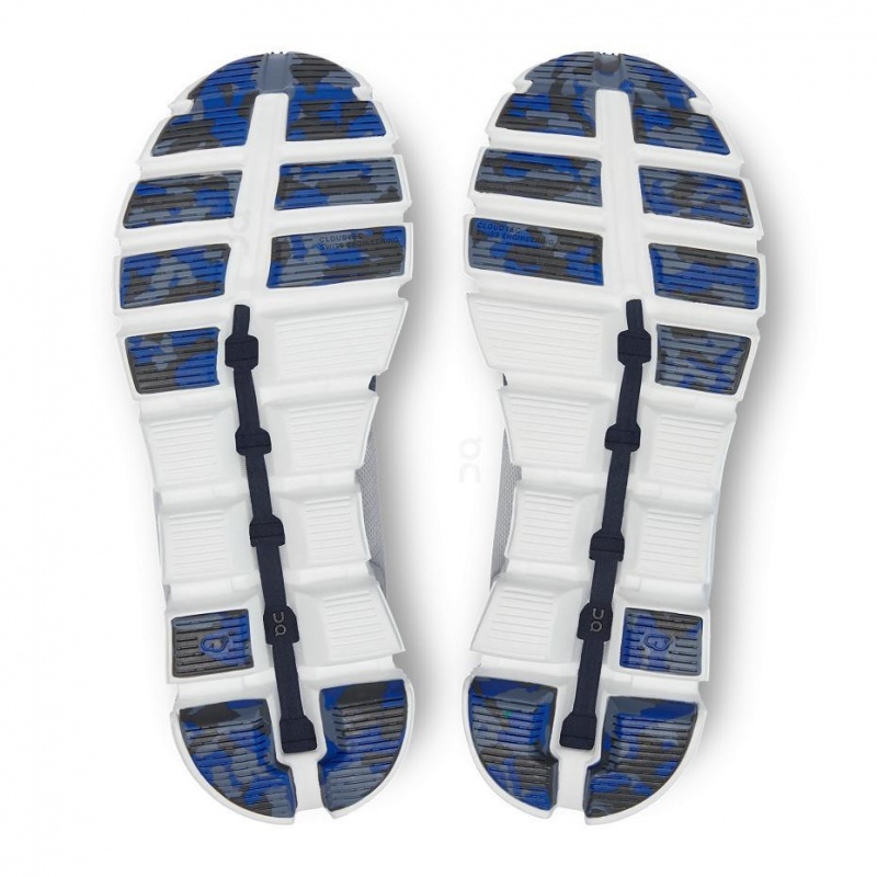 White / Blue On Cloud 5 Fuse Women's Sneakers | USA_ON8325