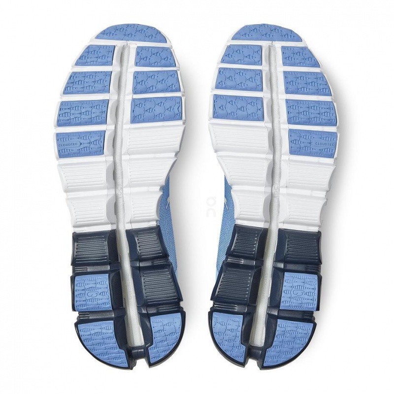 White / Blue On Cloudflow Women's Road Running Shoes | USA_ON8458