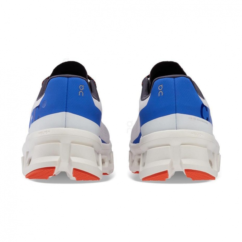 White / Blue On Cloudmonster Men's Road Running Shoes | USA_ON9159