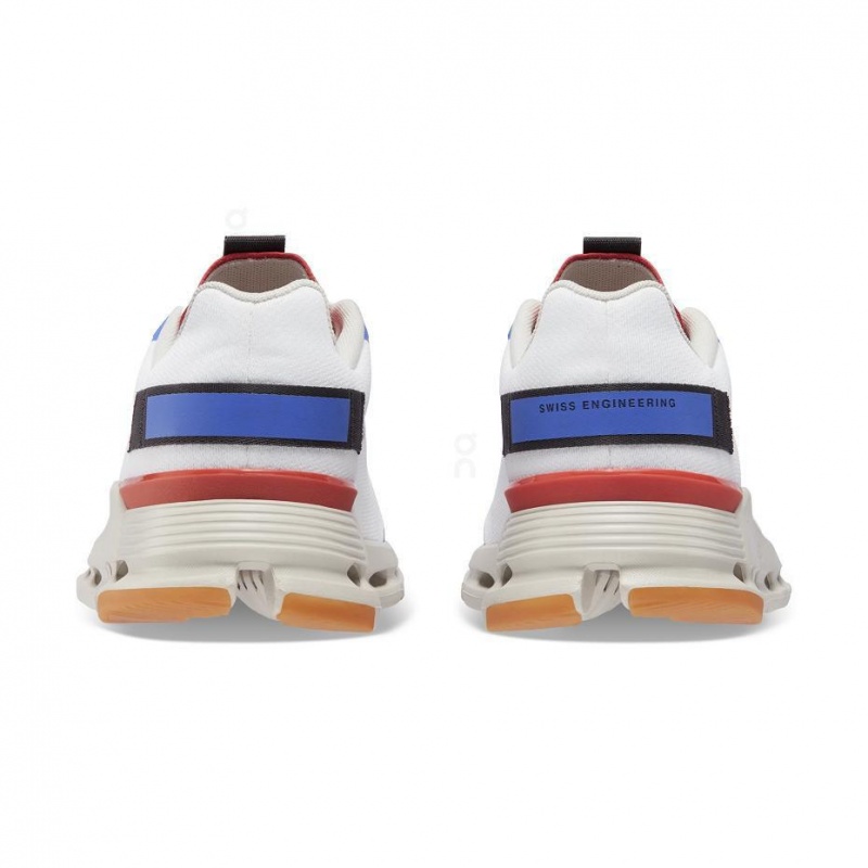 White / Blue On Cloudnova Form Women's Sneakers | USA_ON8798