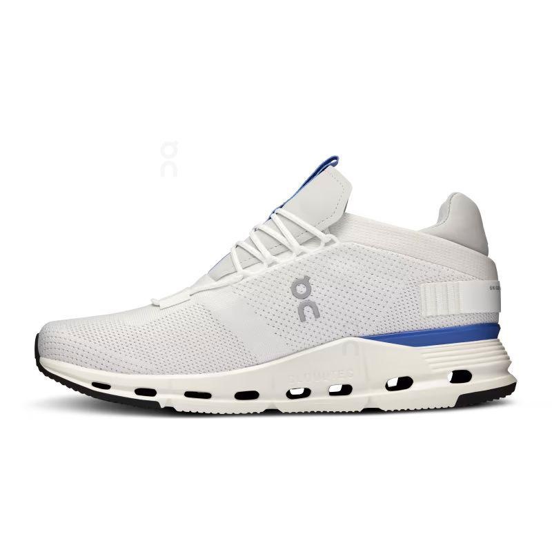 White / Blue On Cloudnova Men's Sneakers | USA_ON8904