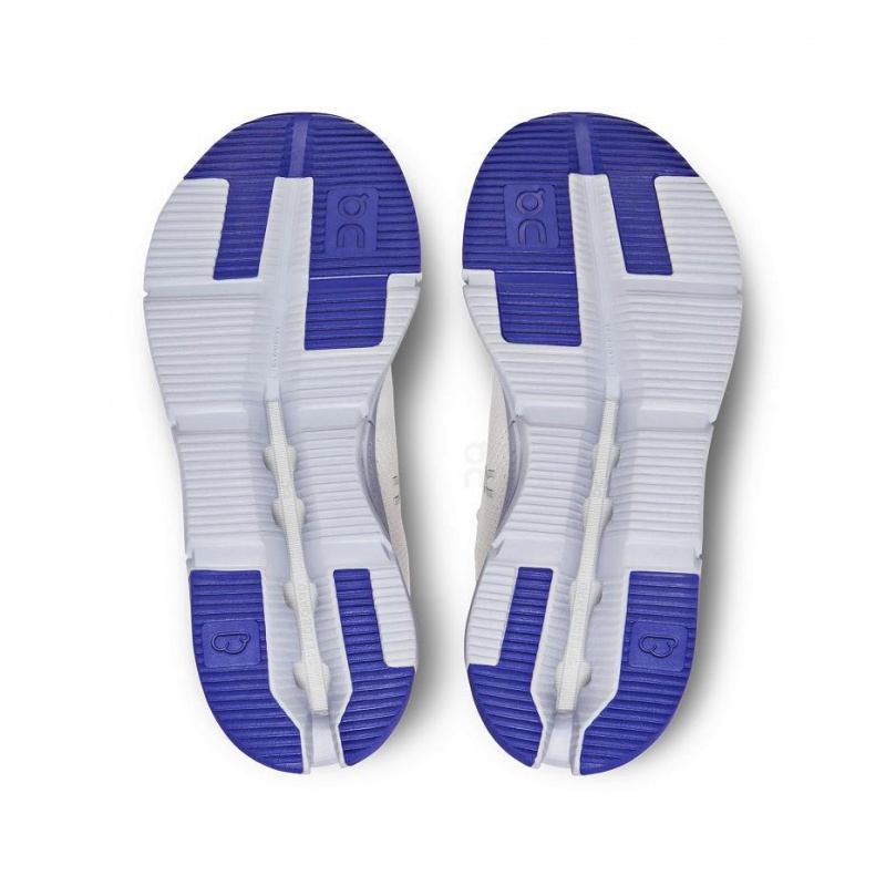 White / Blue On Cloudnova Women's Sneakers | USA_ON8767