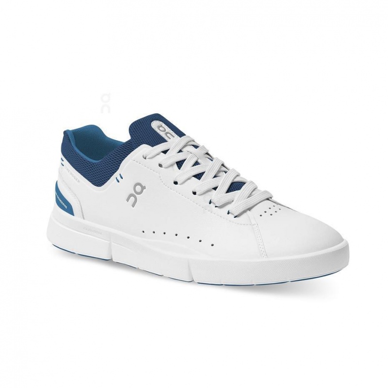 White / Blue On THE ROGER Advantage Men's Sneakers | USA_ON8308