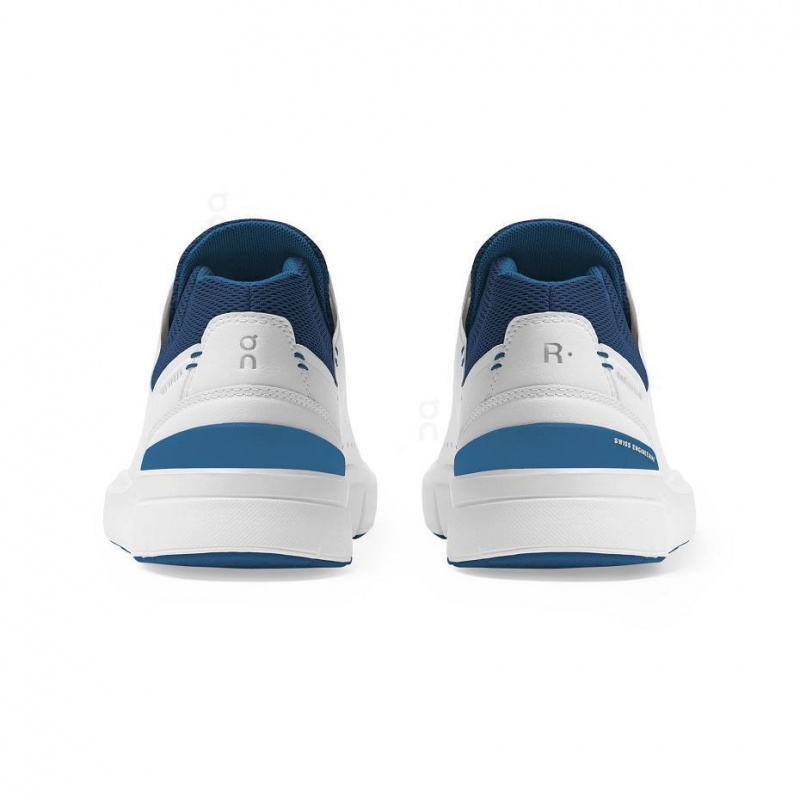 White / Blue On THE ROGER Advantage Men's Sneakers | USA_ON8308