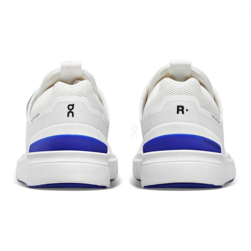 White / Blue On THE ROGER Spin Women's Sneakers | USA_ON8802