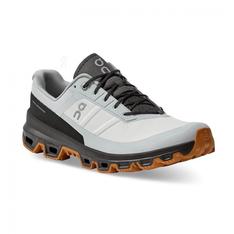 White / Brown On Cloudventure Men's Hiking Shoes | USA_ON8380
