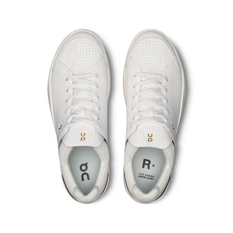 White / Brown On THE ROGER Centre Court Men's Sneakers | USA_ON9087