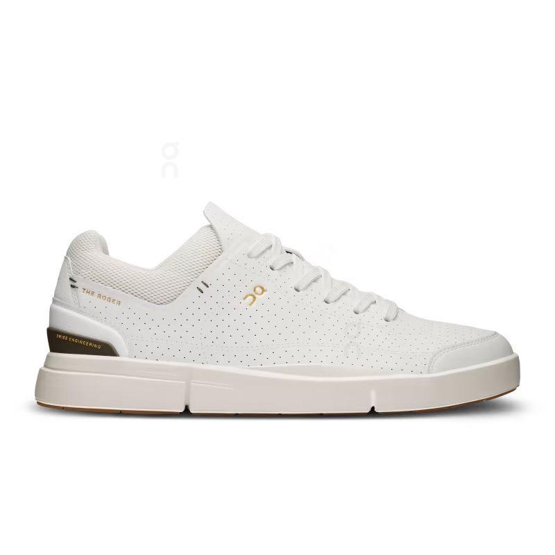 White / Brown On THE ROGER Centre Court Men\'s Sneakers | USA_ON9087