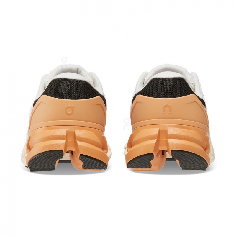 White / Gold On Cloudflyer 4 Women's Road Running Shoes | USA_ON8373