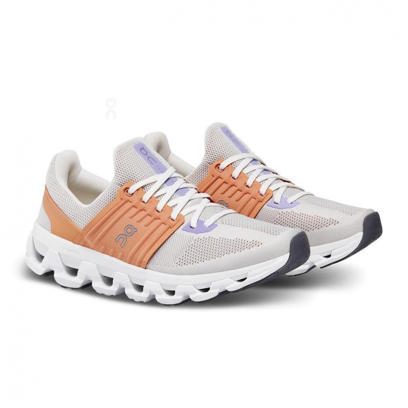 White / Gold On Cloudswift 3 AD Women's Sneakers | USA_ON8273