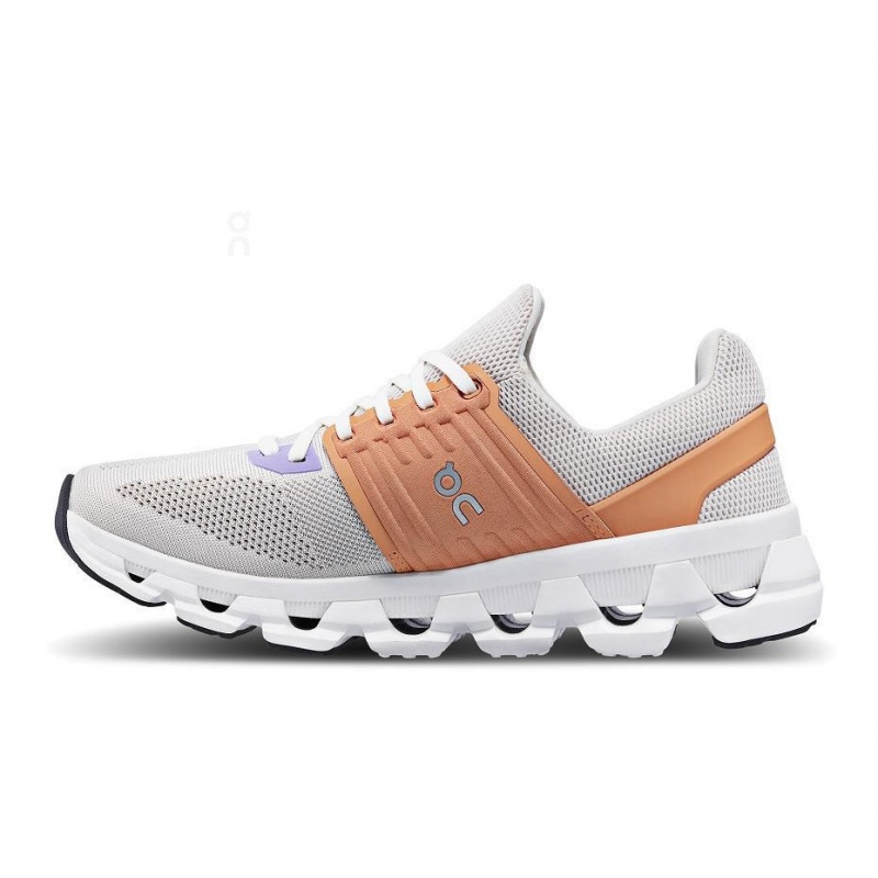 White / Gold On Cloudswift 3 AD Women's Sneakers | USA_ON8273