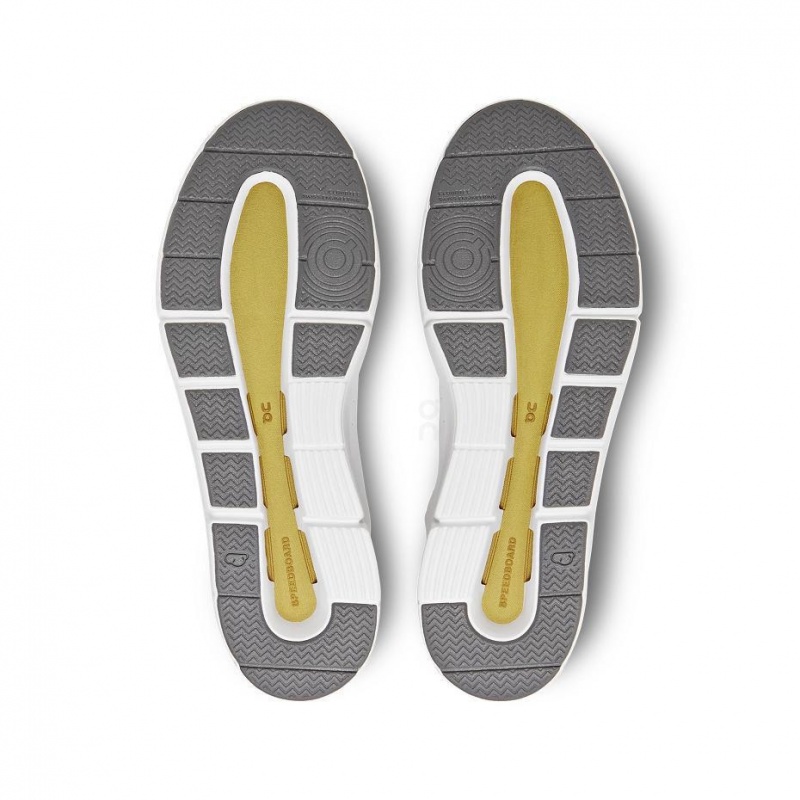 White / Gold On THE ROGER Advantage Men's Sneakers | USA_ON8488
