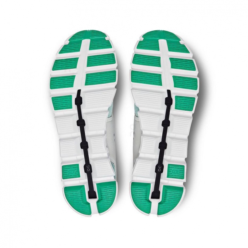 White / Green On Cloud 5 Push Men's Sneakers | USA_ON8336
