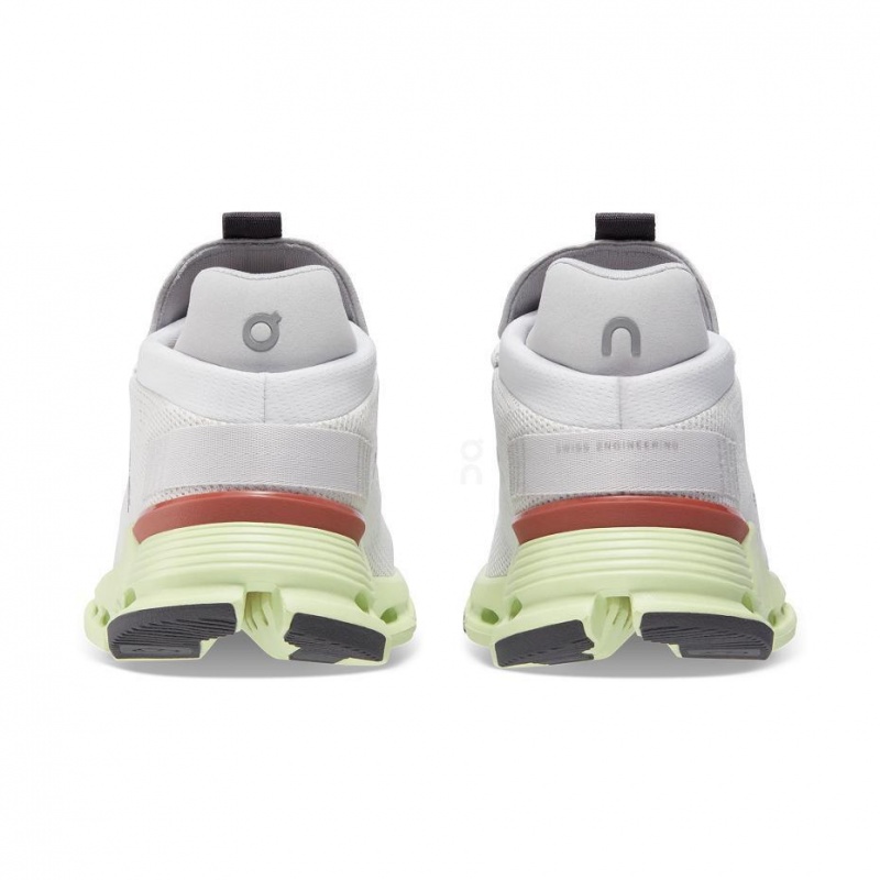 White / Green On Cloudnova Women's Sneakers | USA_ON9033