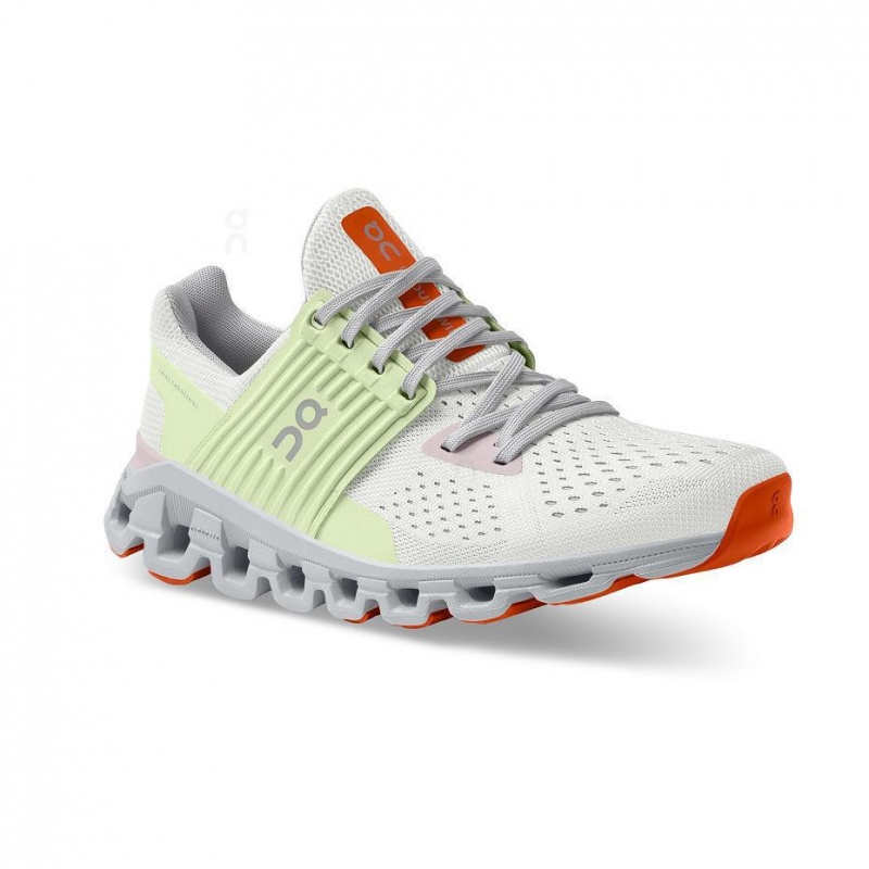 White / Green On Cloudswift Women's Road Running Shoes | USA_ON8444