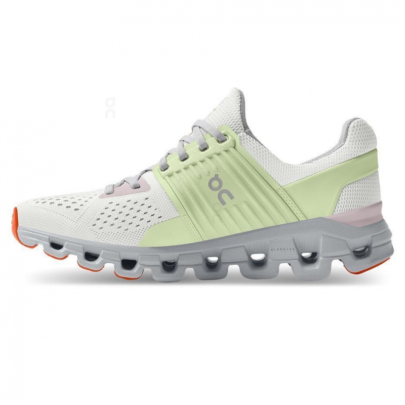 White / Green On Cloudswift Women's Road Running Shoes | USA_ON8444