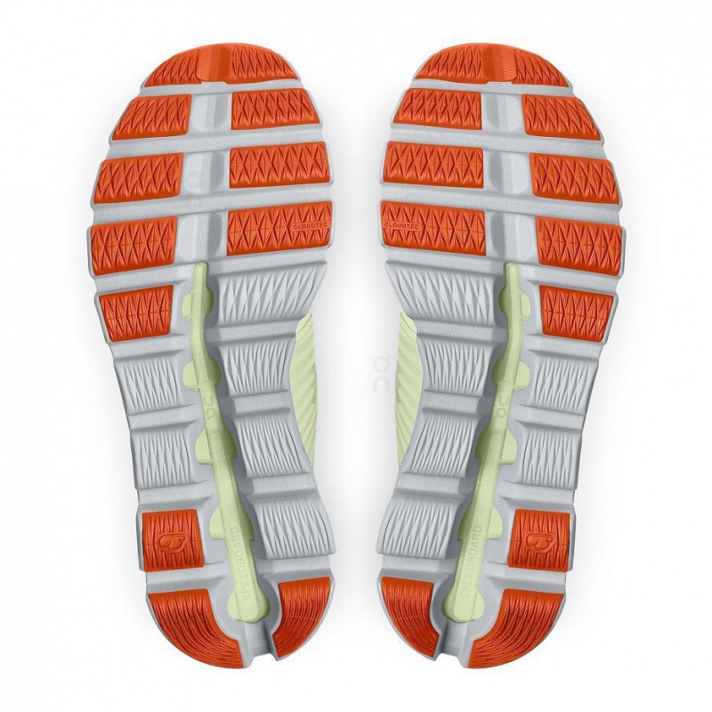 White / Green On Cloudswift Women's Road Running Shoes | USA_ON8444