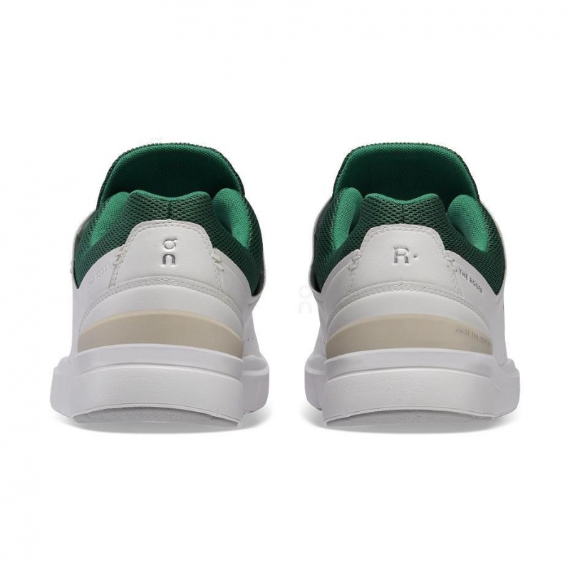 White / Green On THE ROGER Advantage Men's Sneakers | USA_ON8090