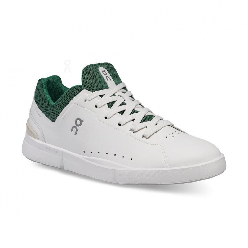 White / Green On THE ROGER Advantage Men's Sneakers | USA_ON8090