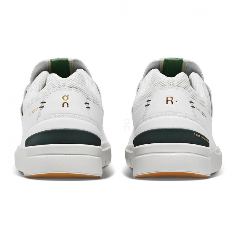 White / Green On THE ROGER Centre Court Men's Sneakers | USA_ON8348